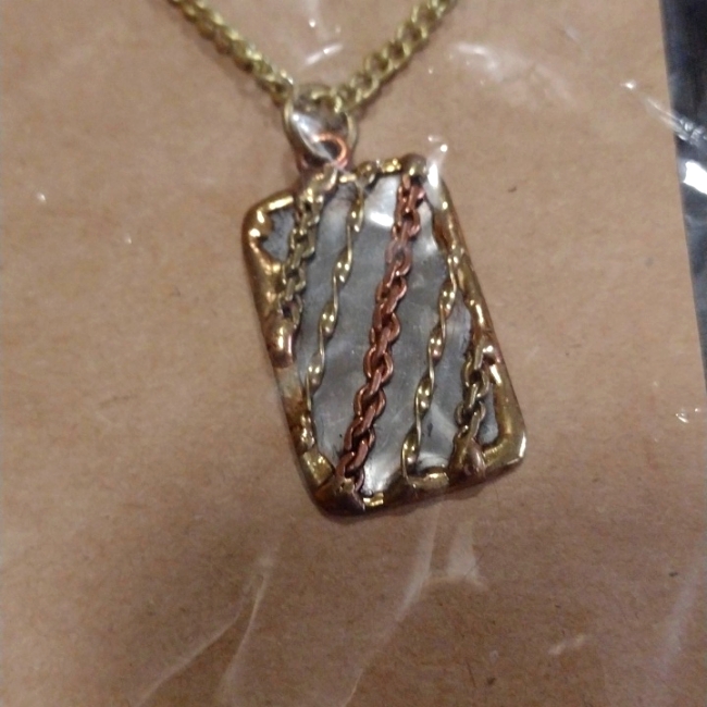 New Anju Mixed Metal Necklace 17$